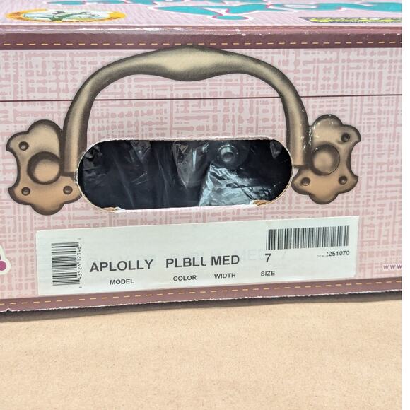 NEW Moxi Lolly Roller Skates Pool Blue Suede Outdoor Skating Womens 7 Retired - Picture 3 of 4